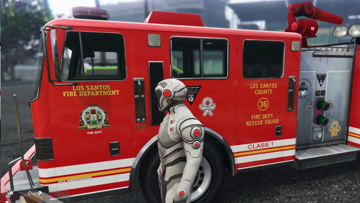 how to get a fire truck gta 5