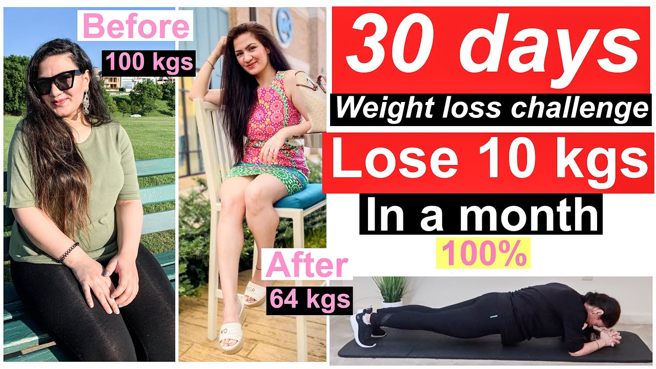 how to lose 10kg in a month