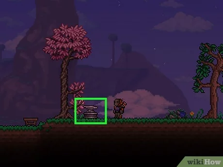 how to make a bed in terraria