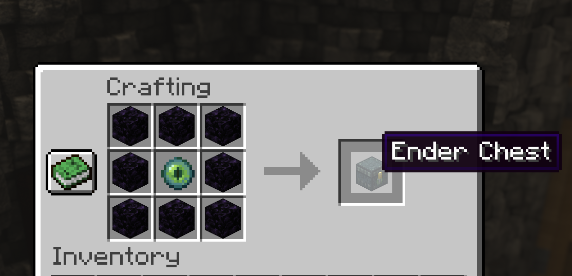 how to make a enderchest