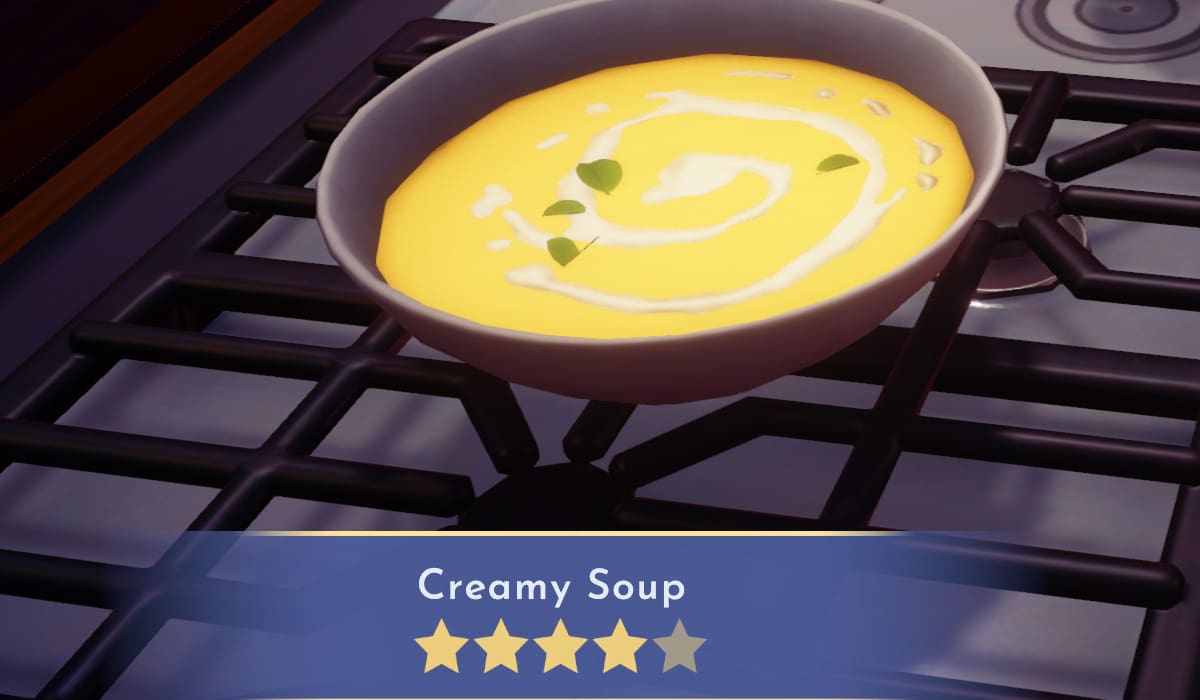 how to make creamy soup dreamlight valley