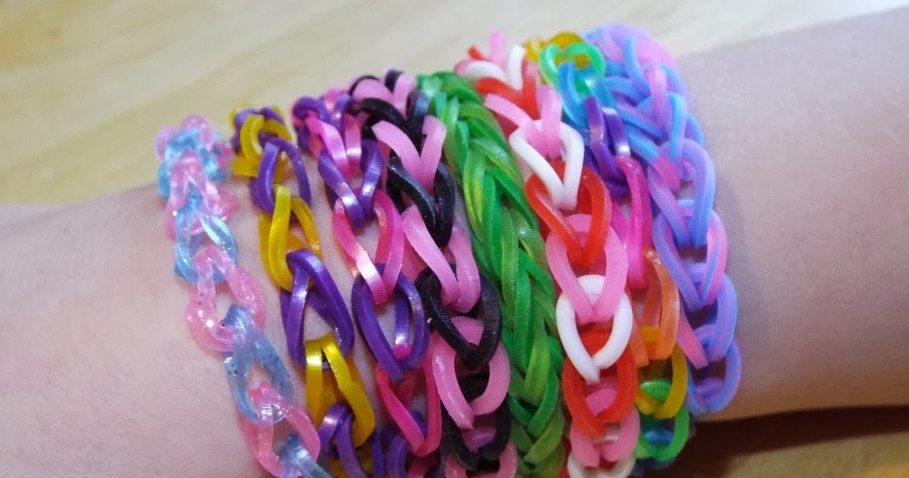 how to make easy loom band bracelets