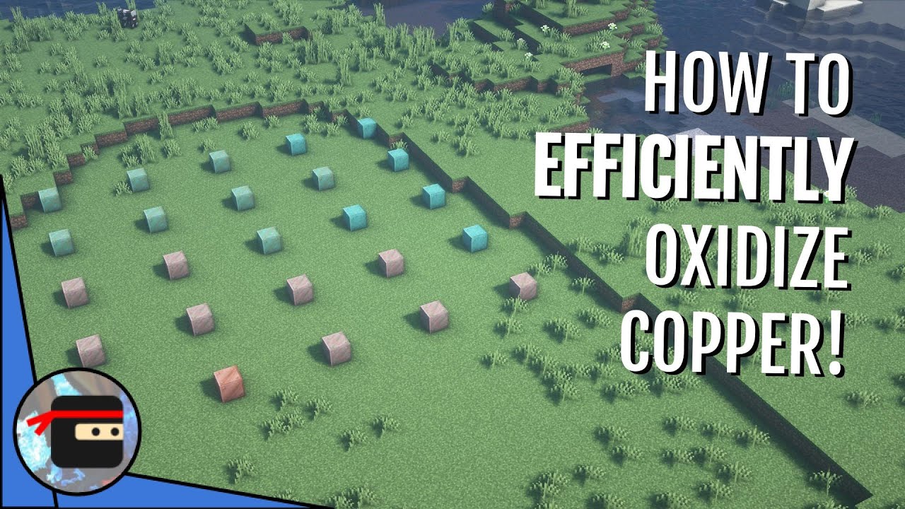 how to oxidize copper in minecraft