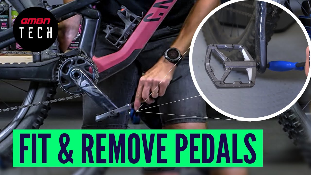 how to remove cycle pedals