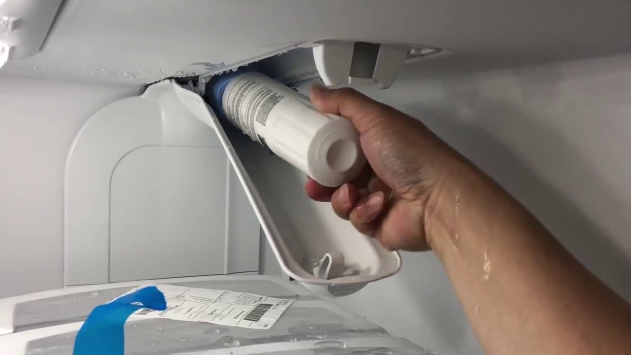 how to replace whirlpool refrigerator filter