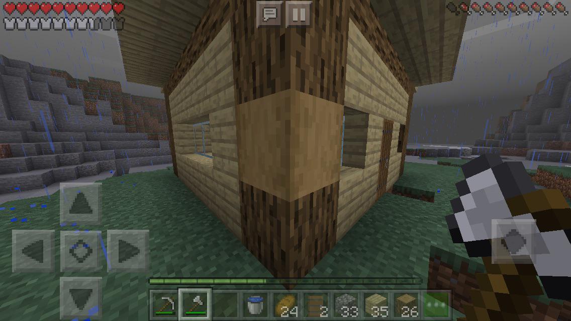 how to strip wood in minecraft