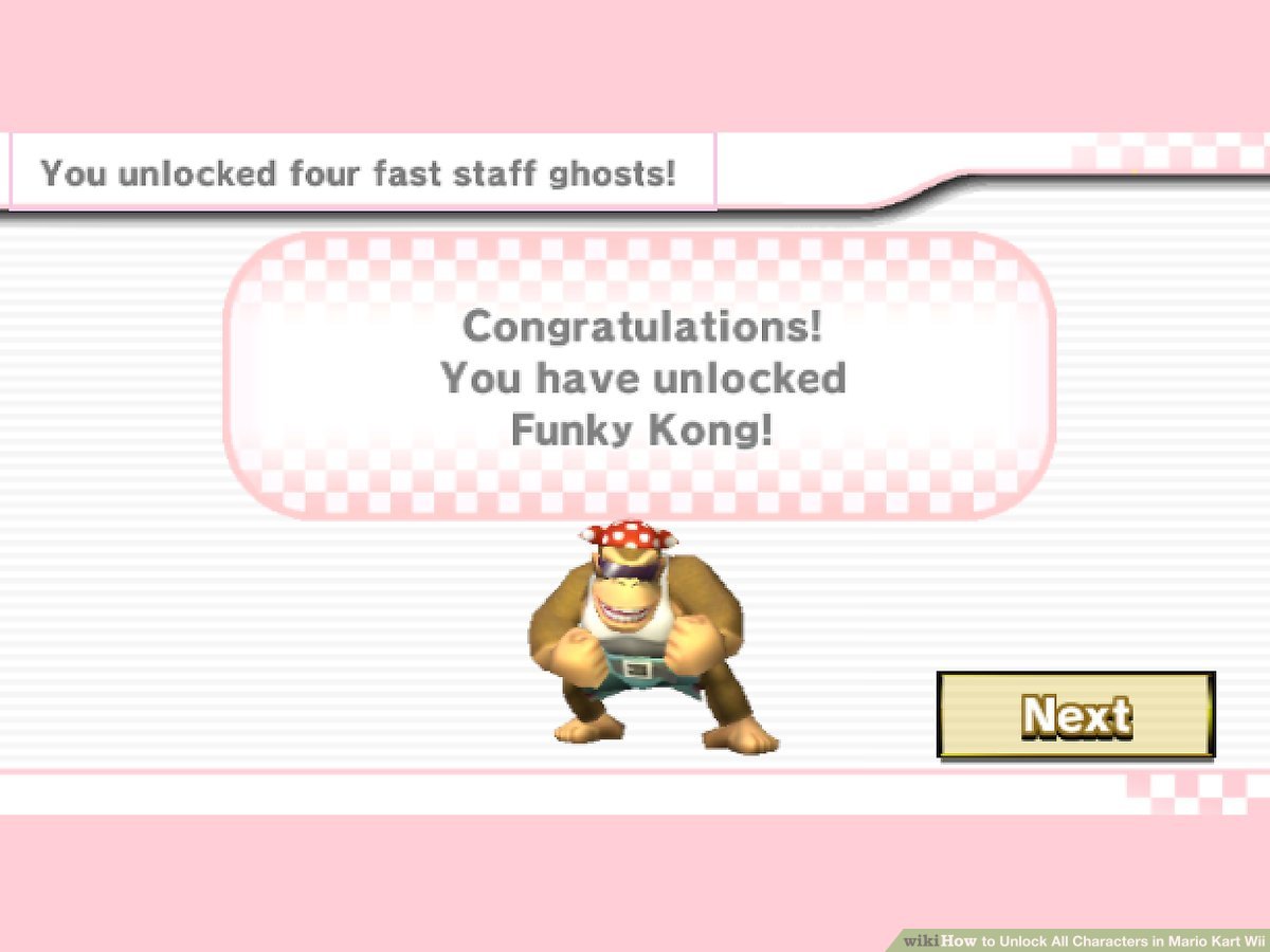 how to unlock stuff on mario kart wii