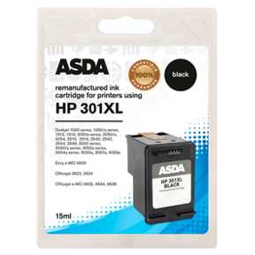 hp 301 black ink asda