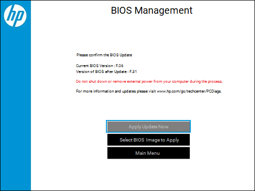 hp bios update windows 11