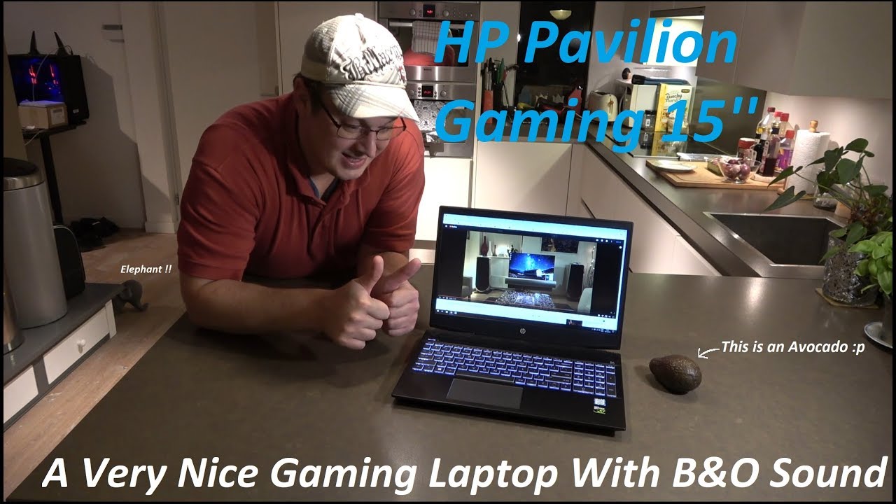 hp pavilion b and o laptop