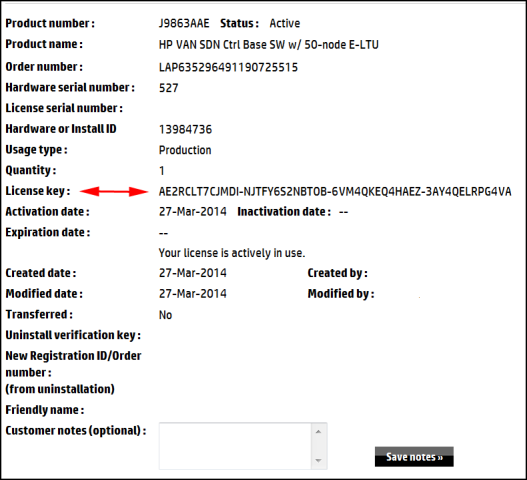 hpe license portal