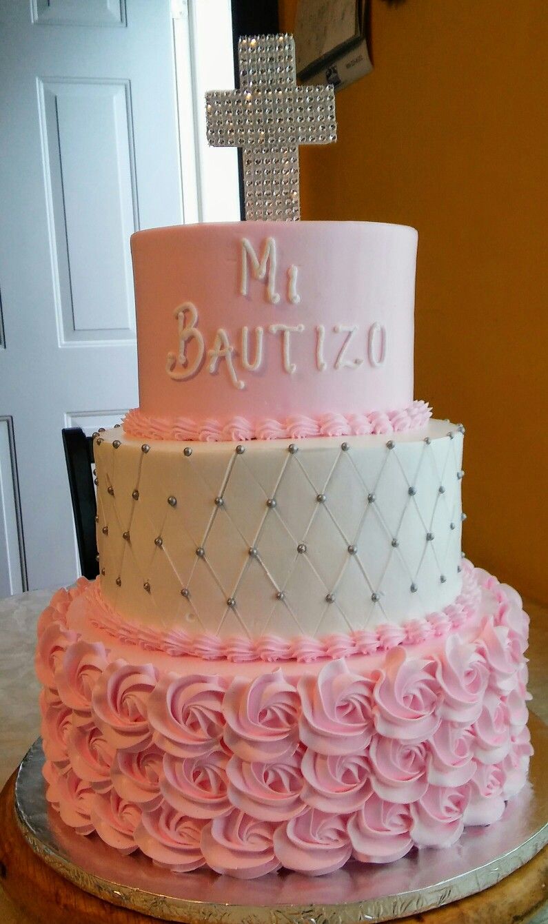 ideas de pasteles para bautizo