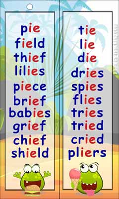 ie words phonics