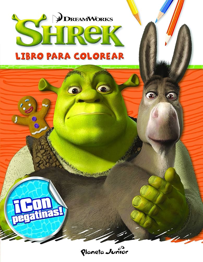 imagenes de shrek para colorear