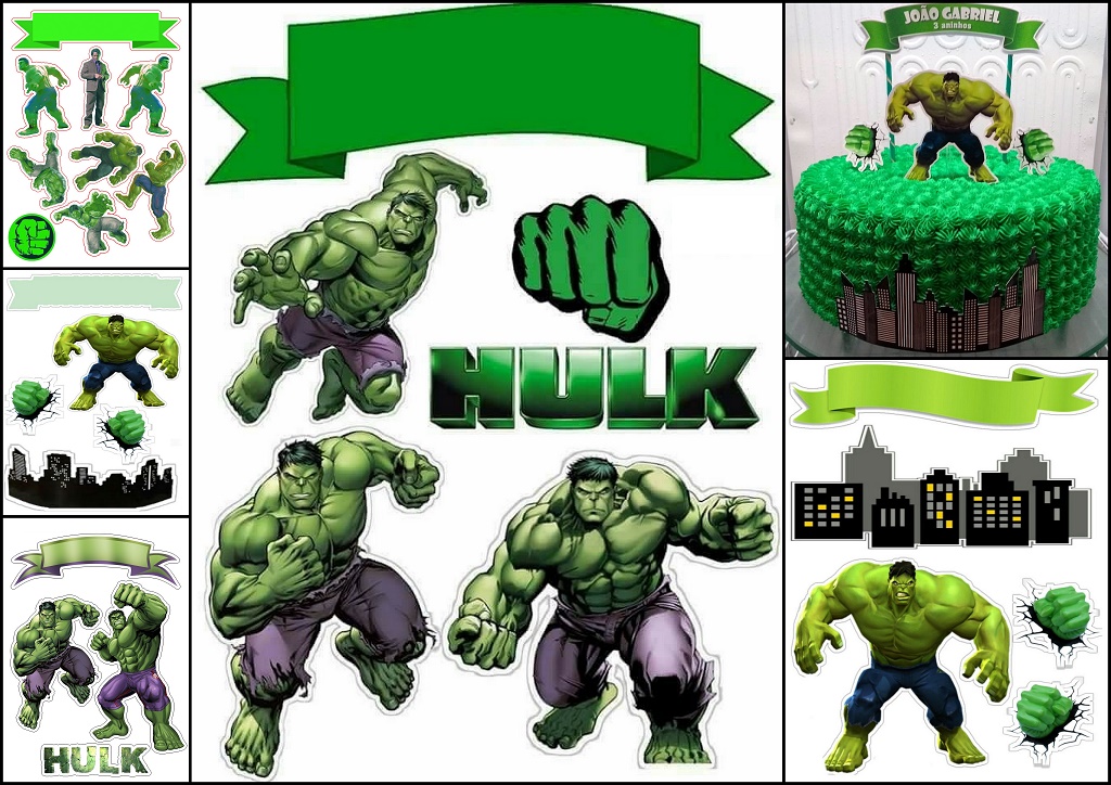 imágenes de hulk para imprimir