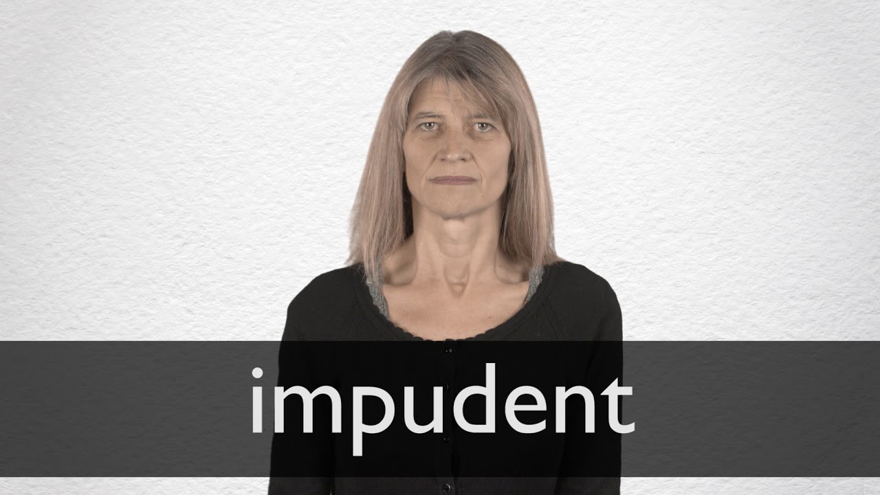 impudent meaning