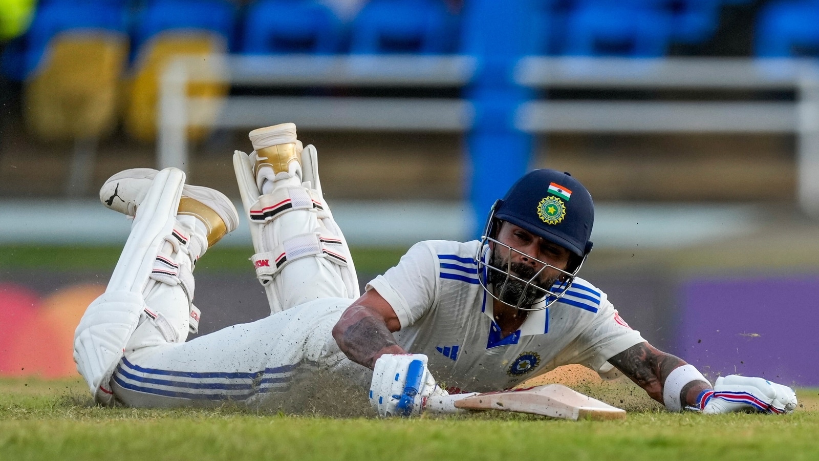 ind vs wi test results