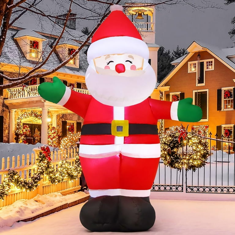 inflatable outdoor christmas decorations