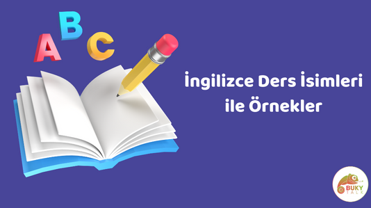 ingilizce ders isimleri ve türkçe anlamları