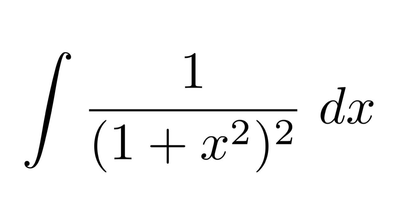 integral 2 1 x 2