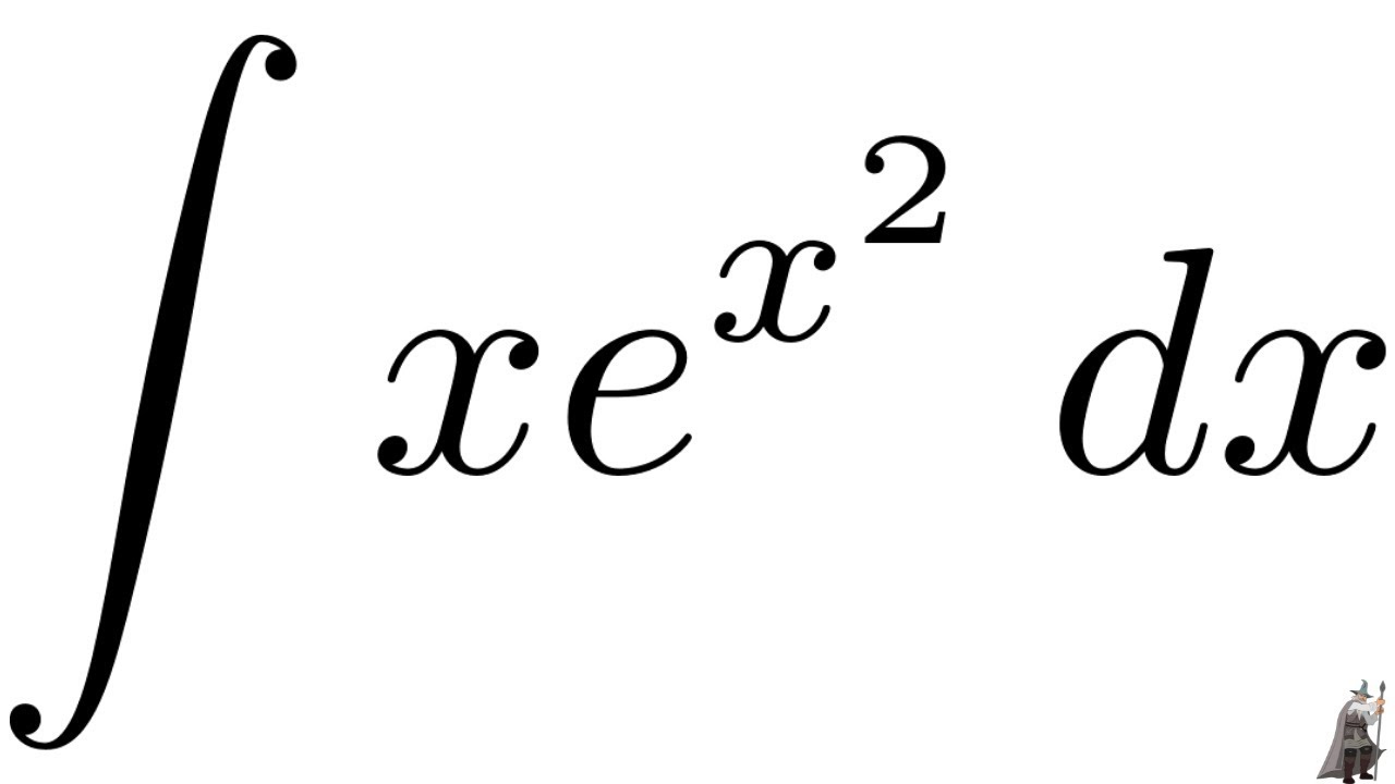 integral of xe x 2