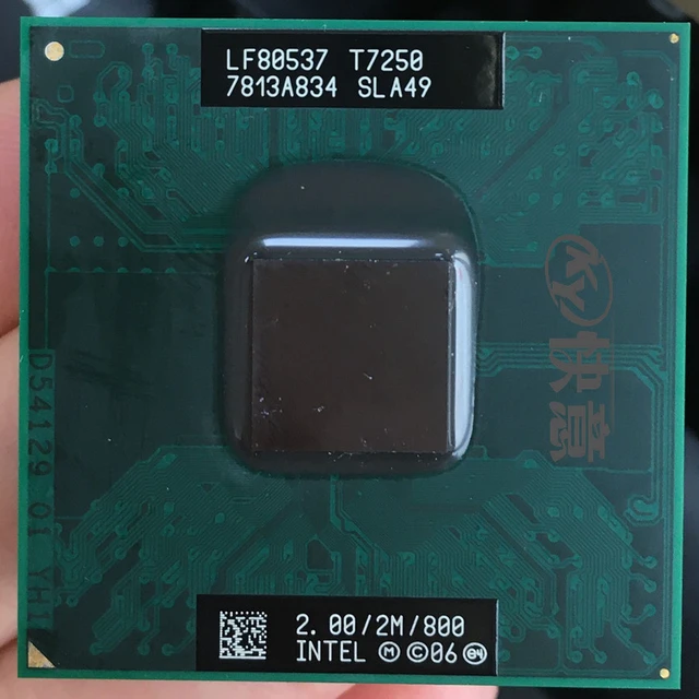 intel core 2 duo cpu t7250