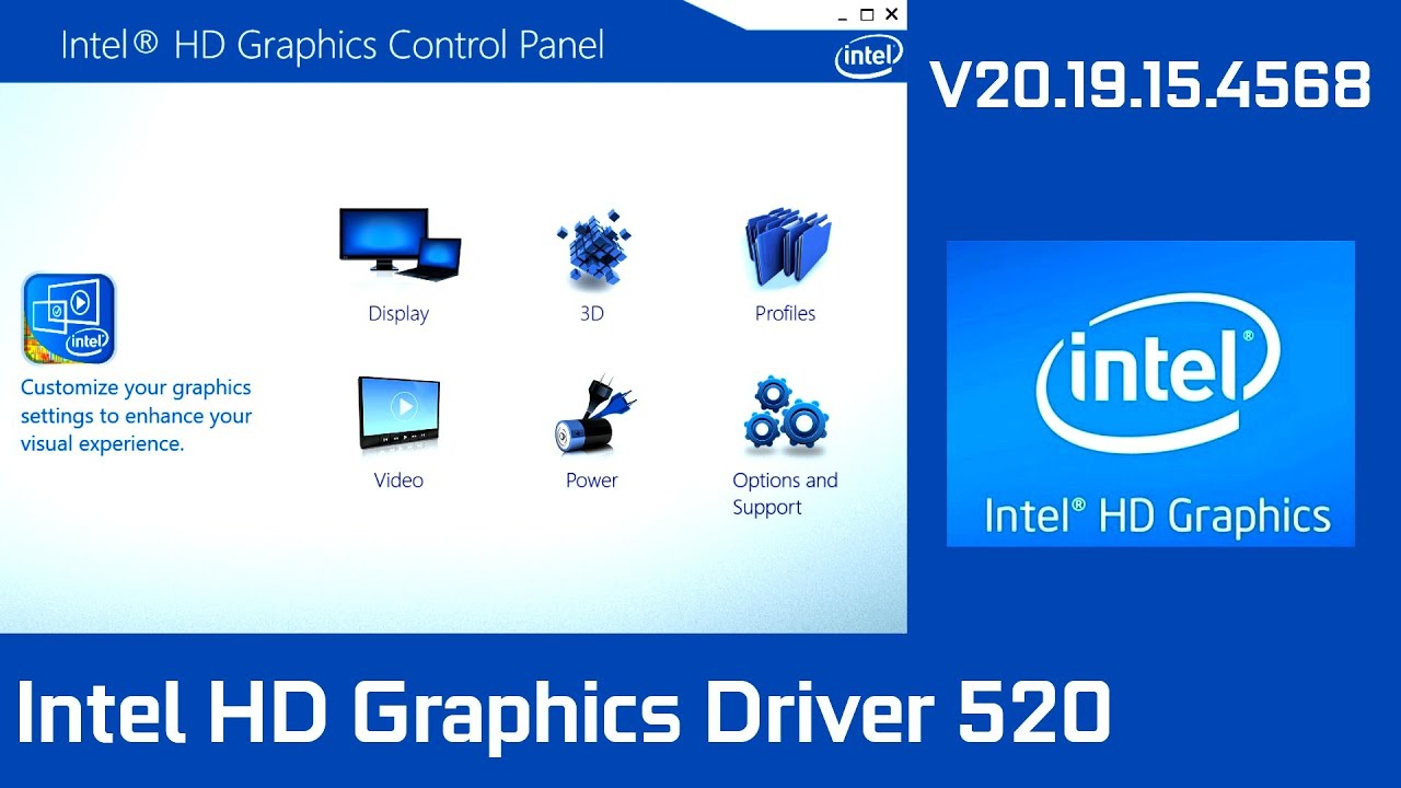 intel hd graphic 520 driver