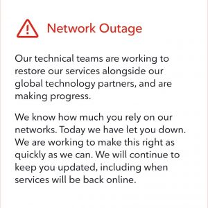 internet outages canada