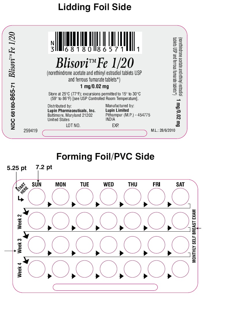 is blisovi fe 1/20 a combination pill