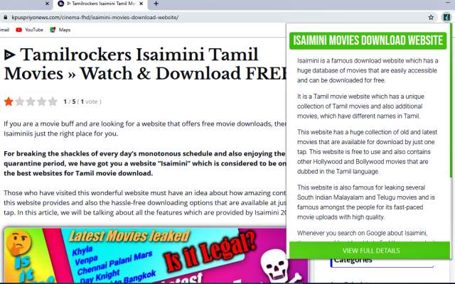 isaimini tamil movies free download