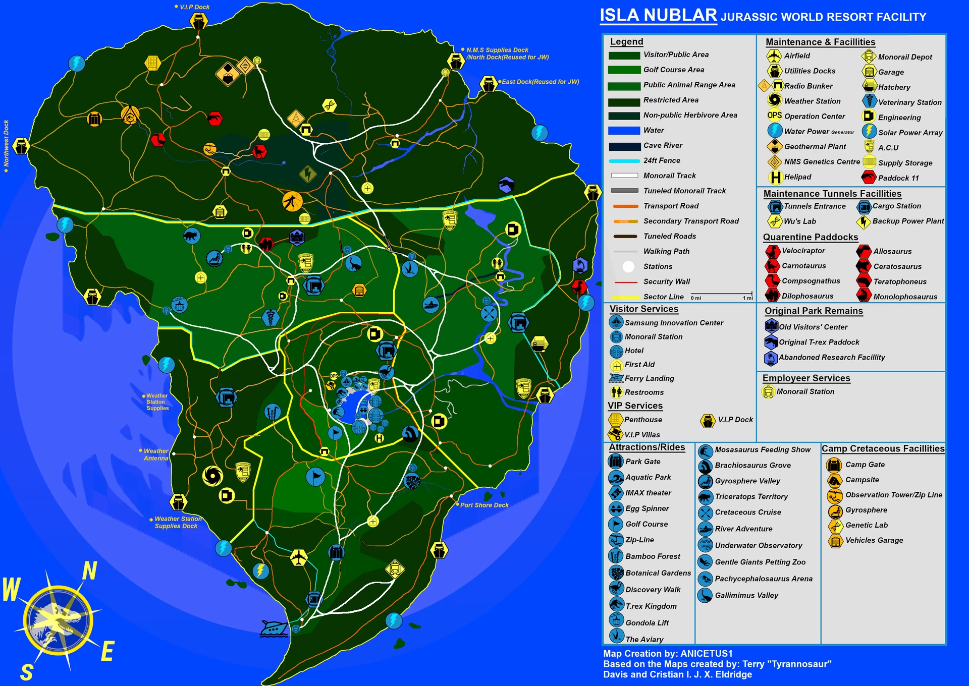 isla nublar map