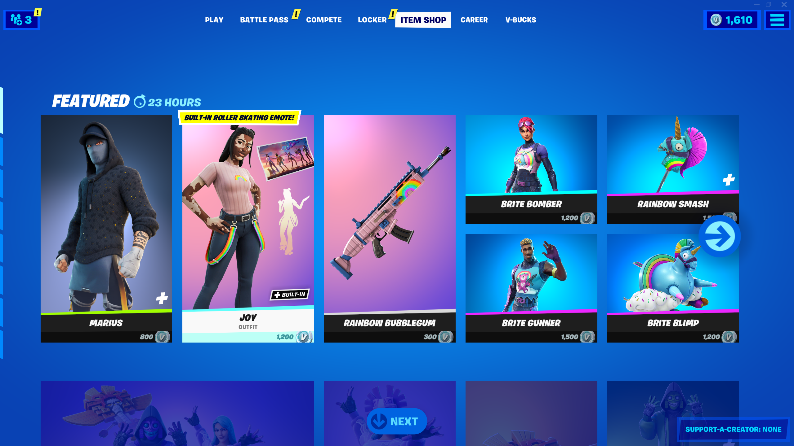 item shop heute fortnite