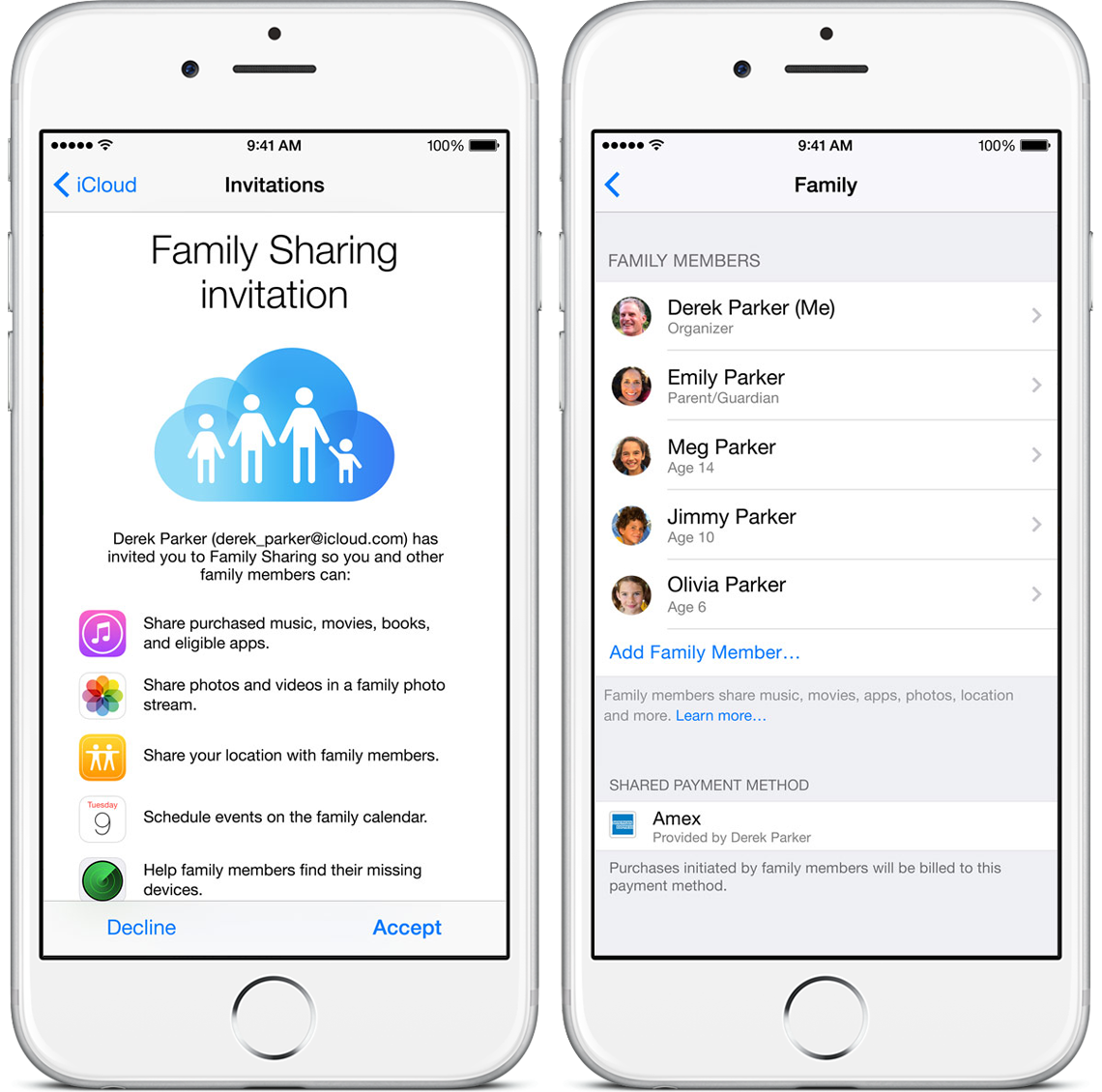 itunes match family sharing