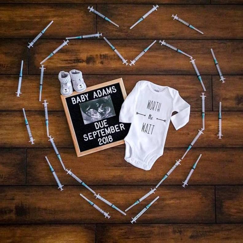 ivf pregnancy announcement