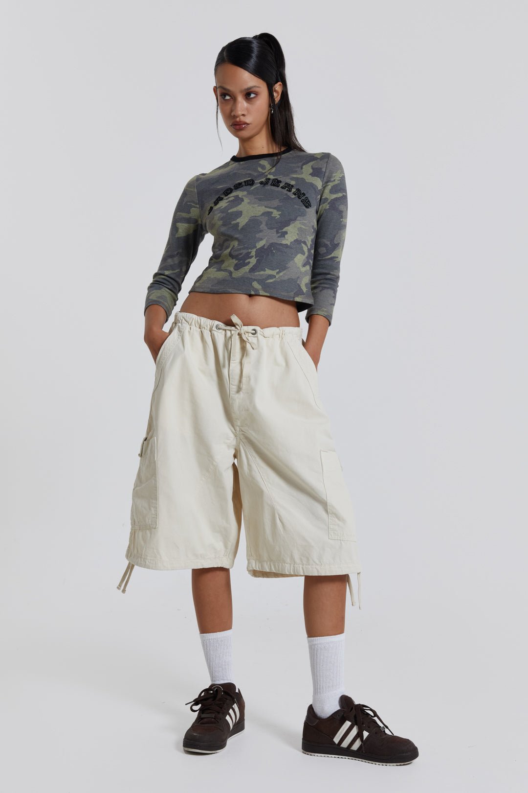 jaded london cargo shorts