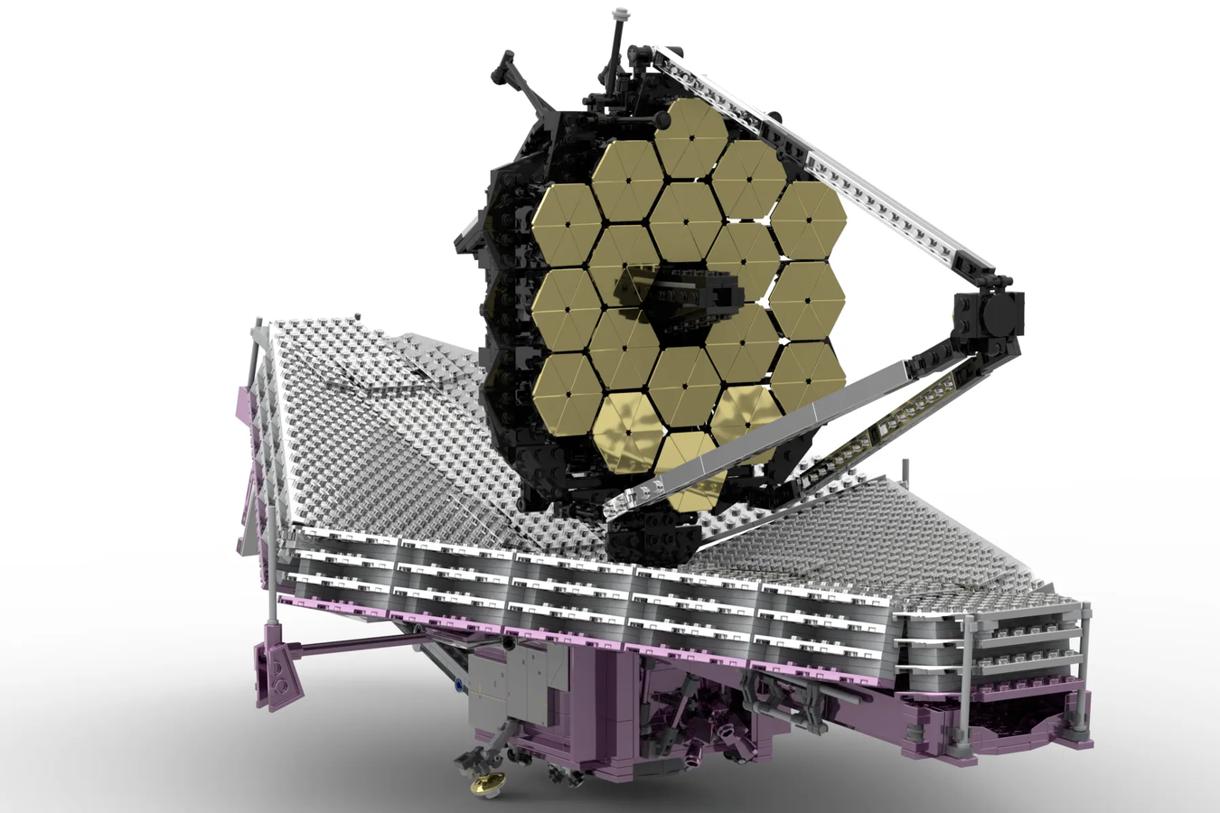 james webb telescope lego