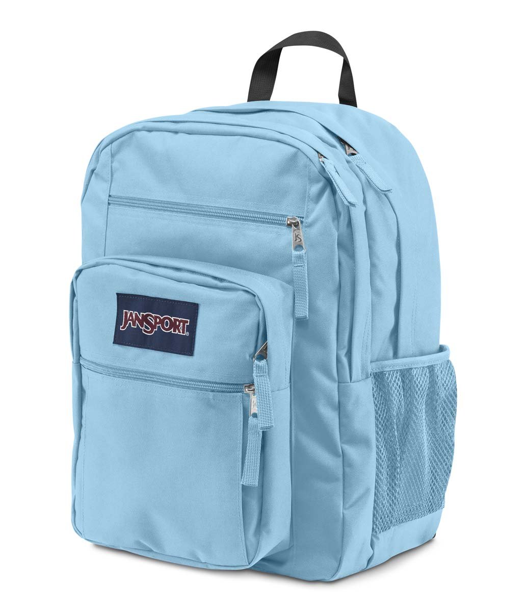 jansport blue big student backpack