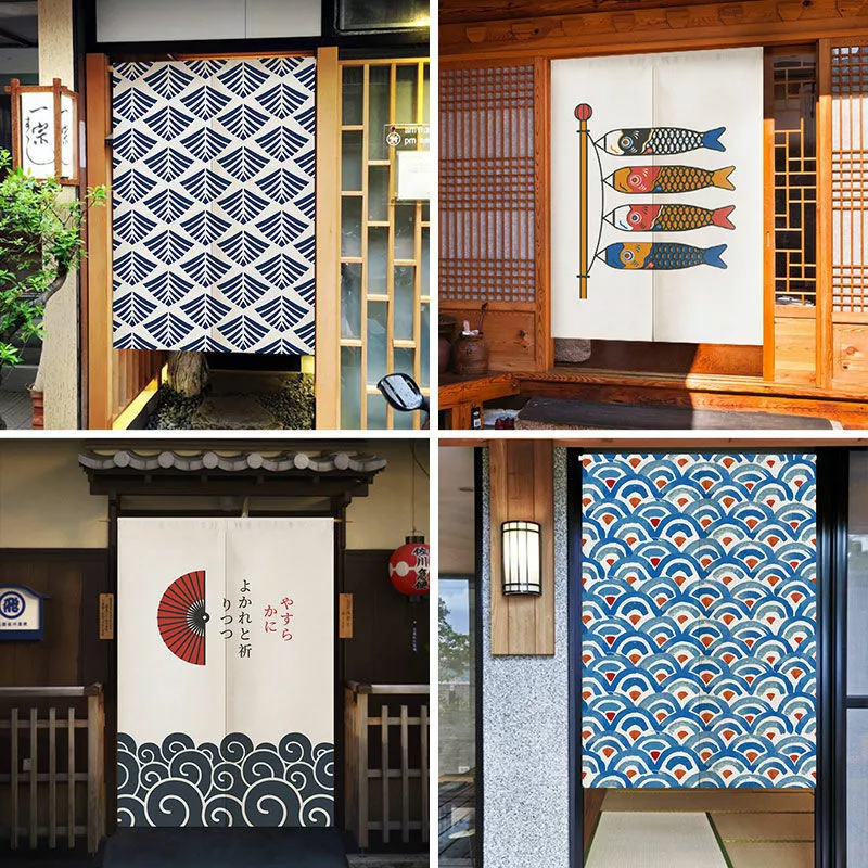 japanese door curtain