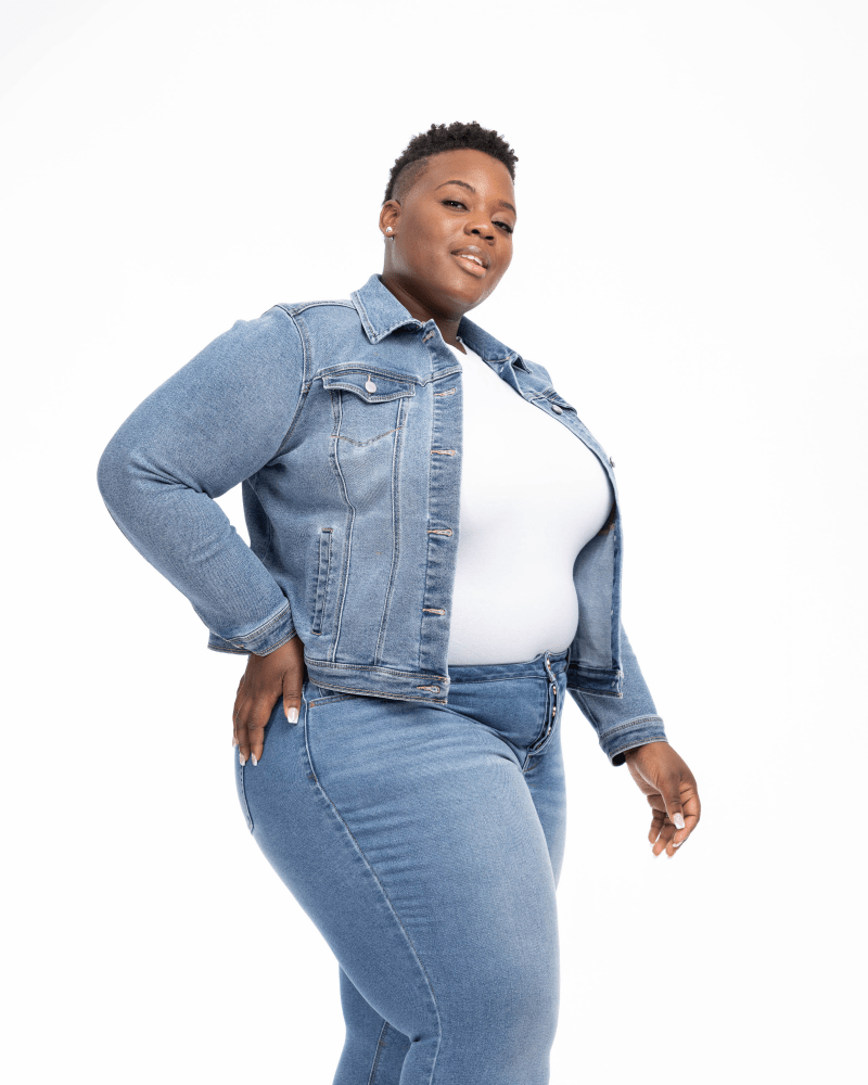 jean jacket for plus size