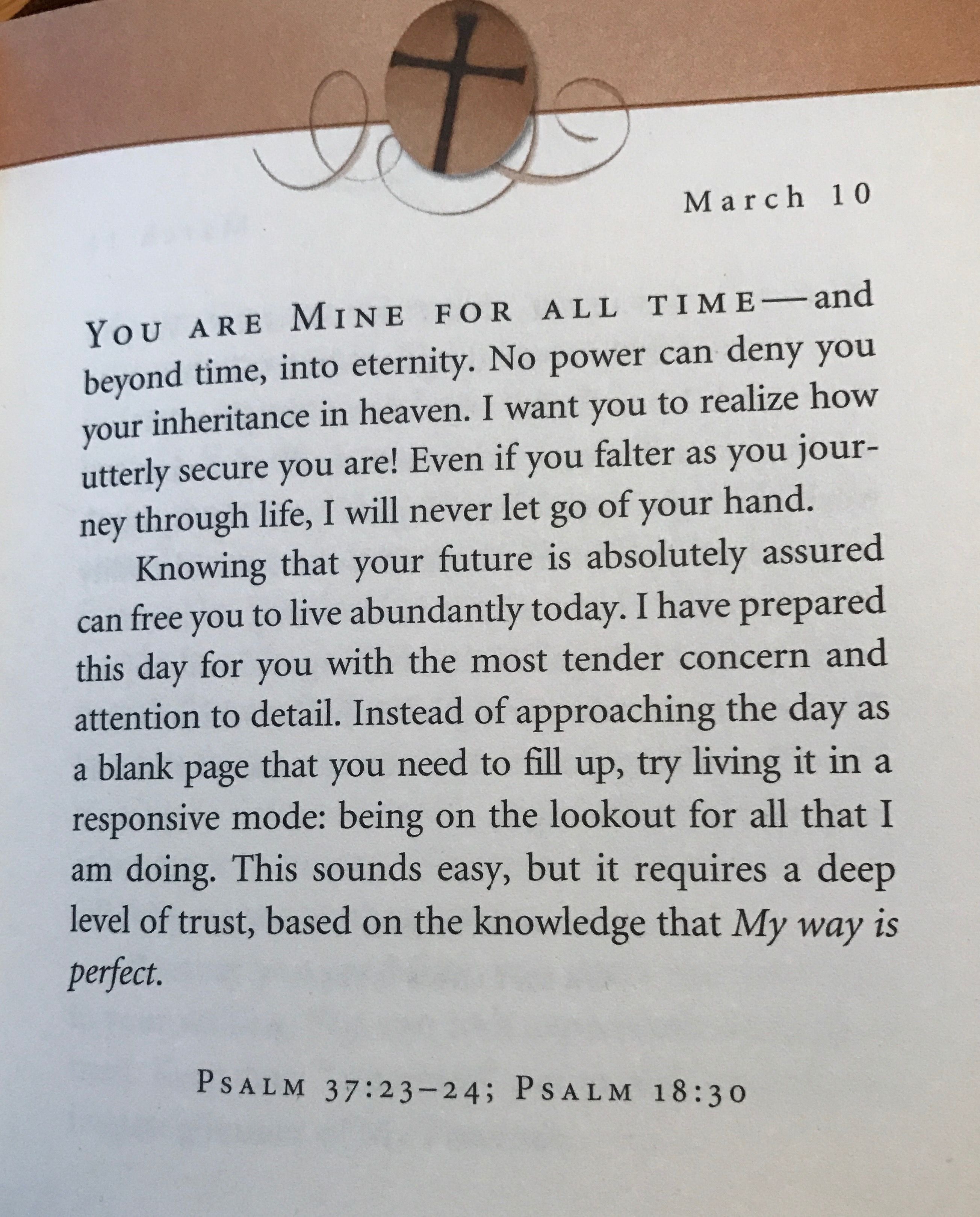 jesus calling march 10