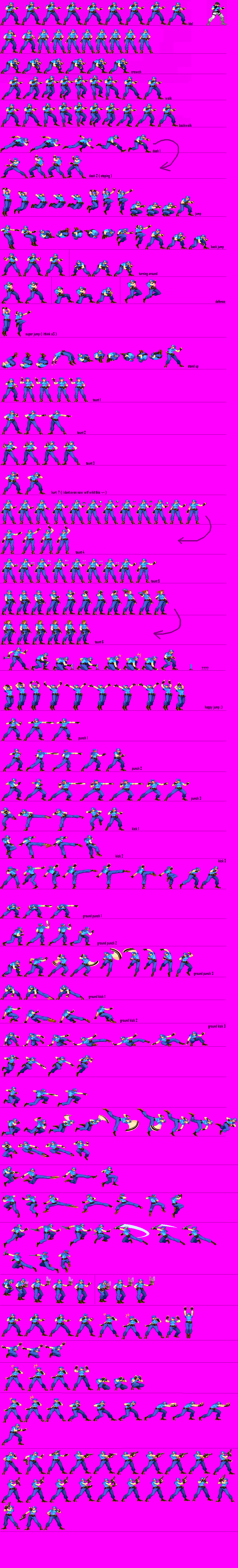 jill valentine sprites