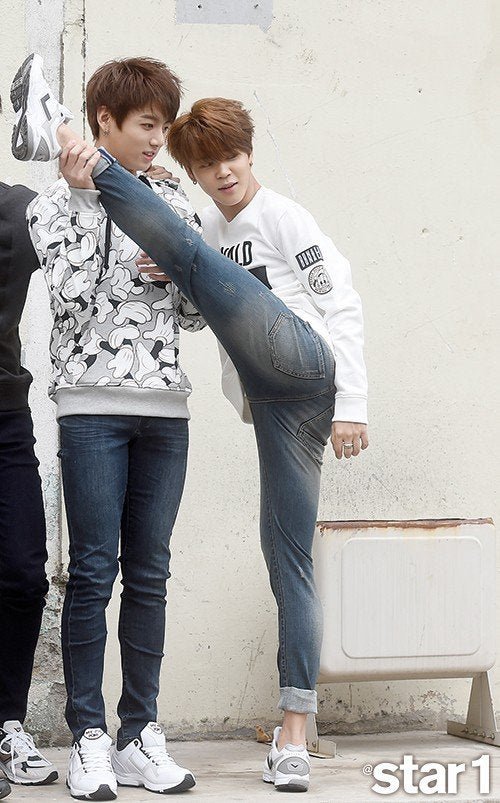 jimin flexible body