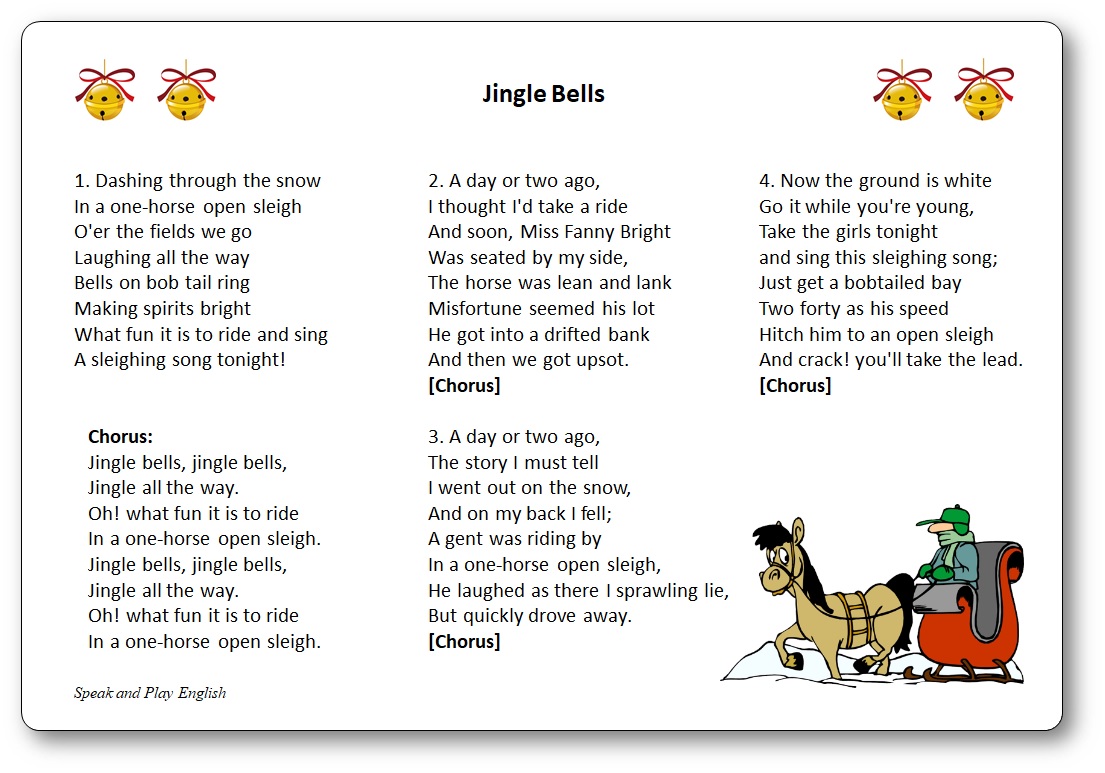 jingle bells in french vive le vent lyrics