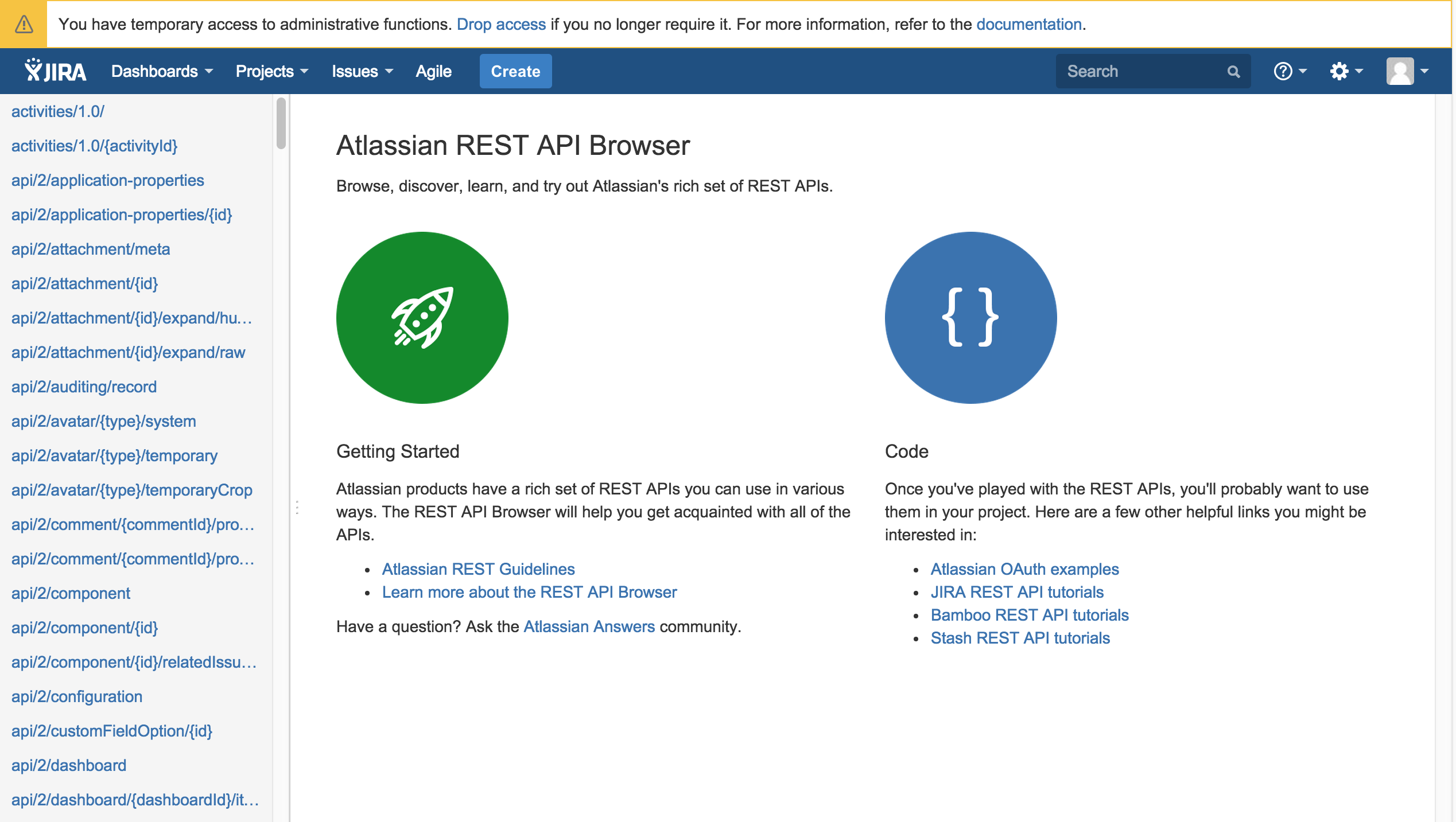 jira restful api