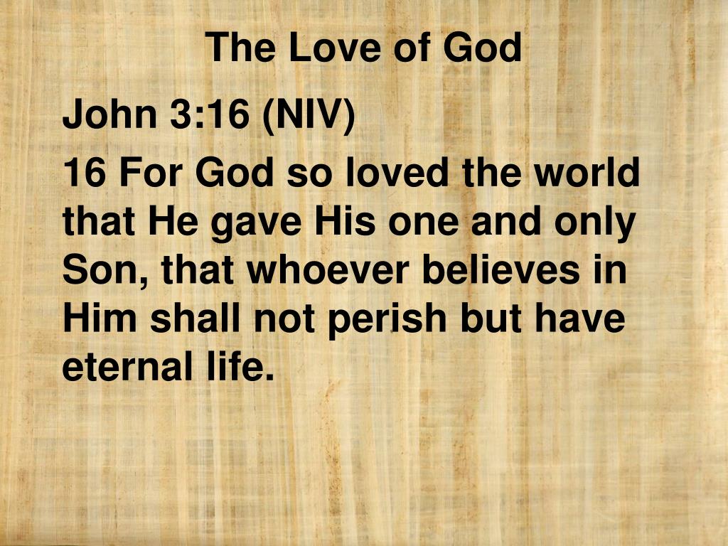 john 3 16 niv