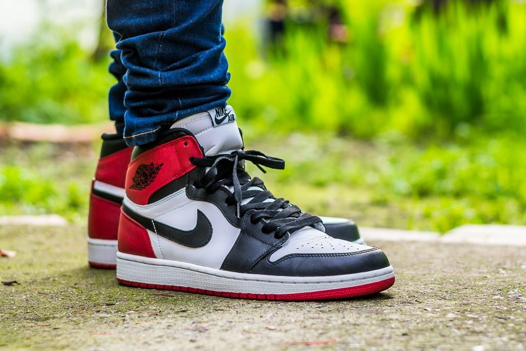 jordan 1 on feet