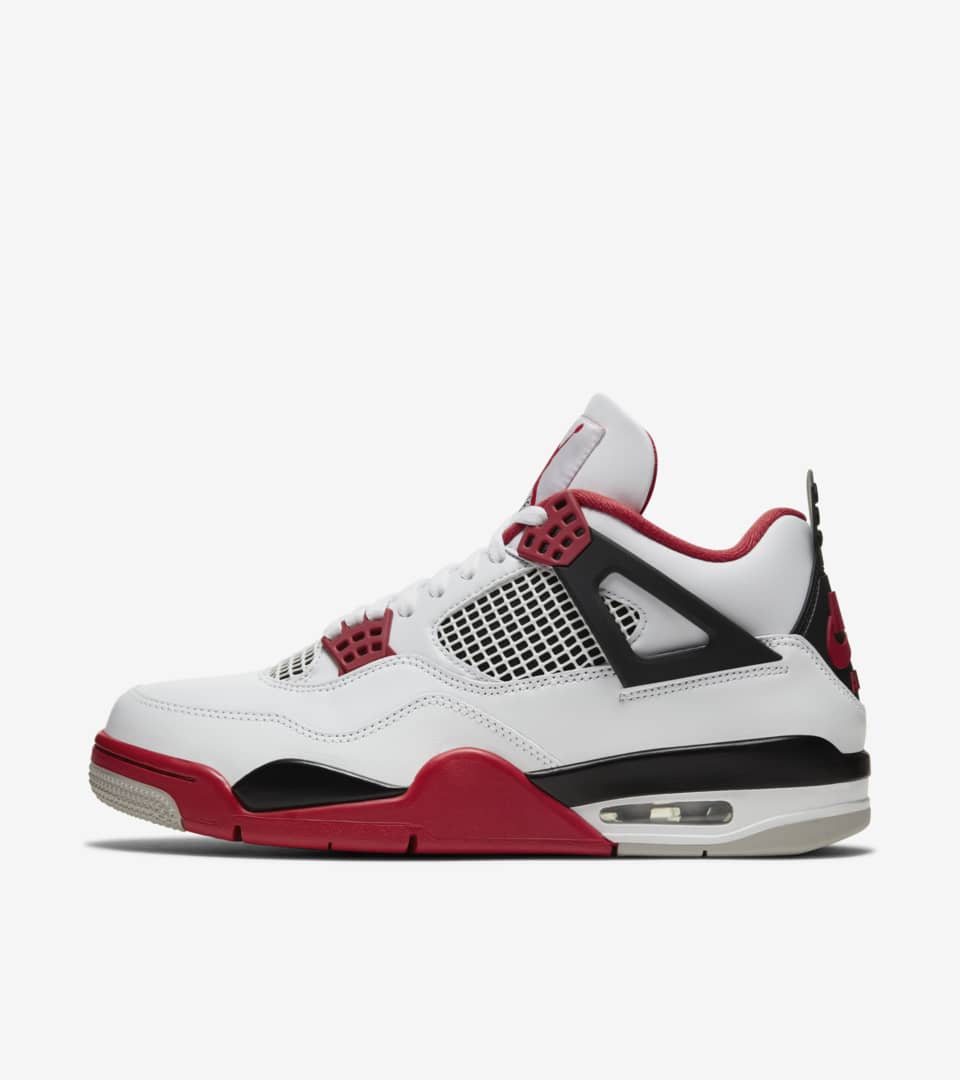 jordan 4s fire red