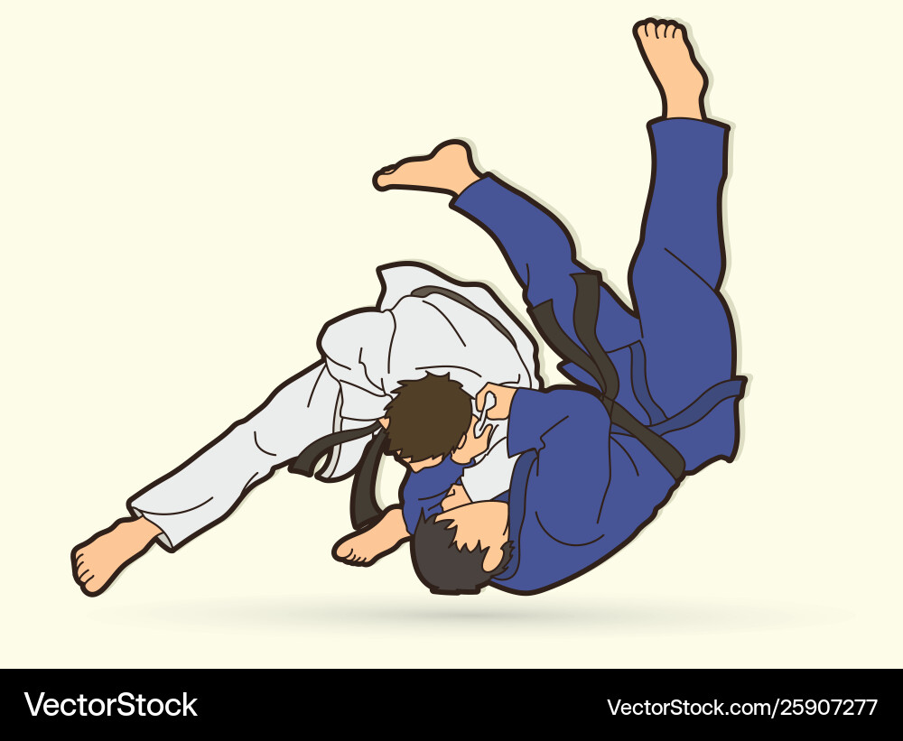 judo cartoon