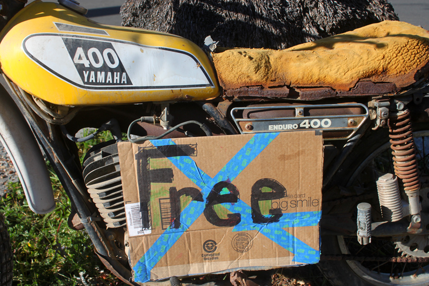 junk motorcycles for free