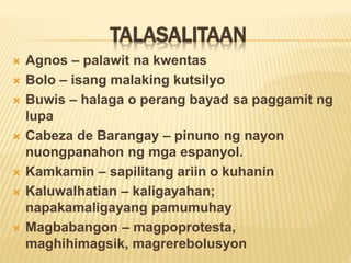 kabanata 4 el filibusterismo tauhan